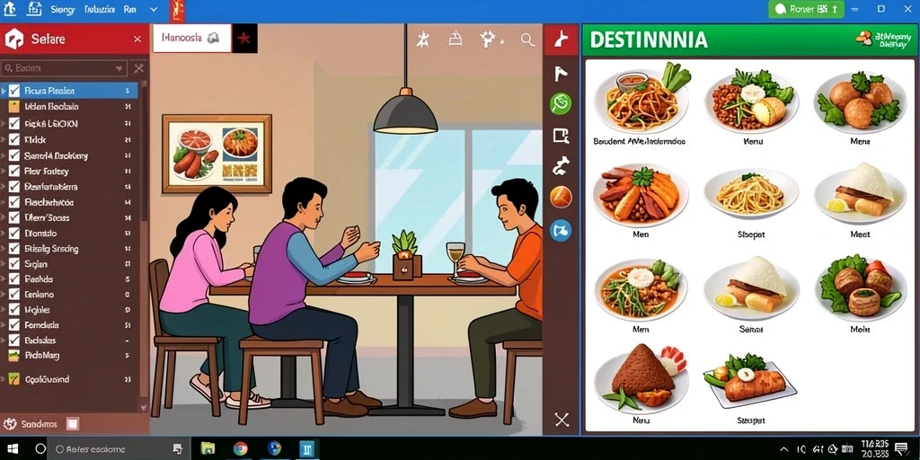 Tampilan antarmuka yang menarik dan mudah digunakan.