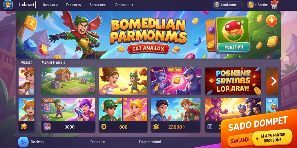 Tampilan menu utama ALVENDO yang menarik.