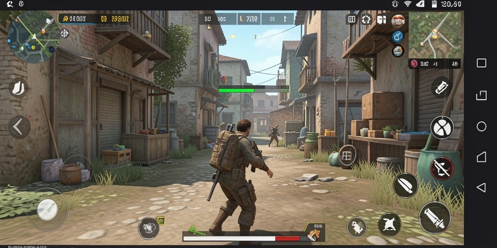 Screenshot menunjukkan antarmuka utama game GB777.