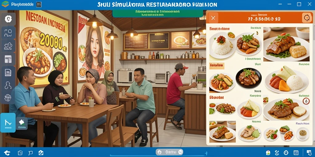 Antarmuka pengguna yang modern dan menarik.
