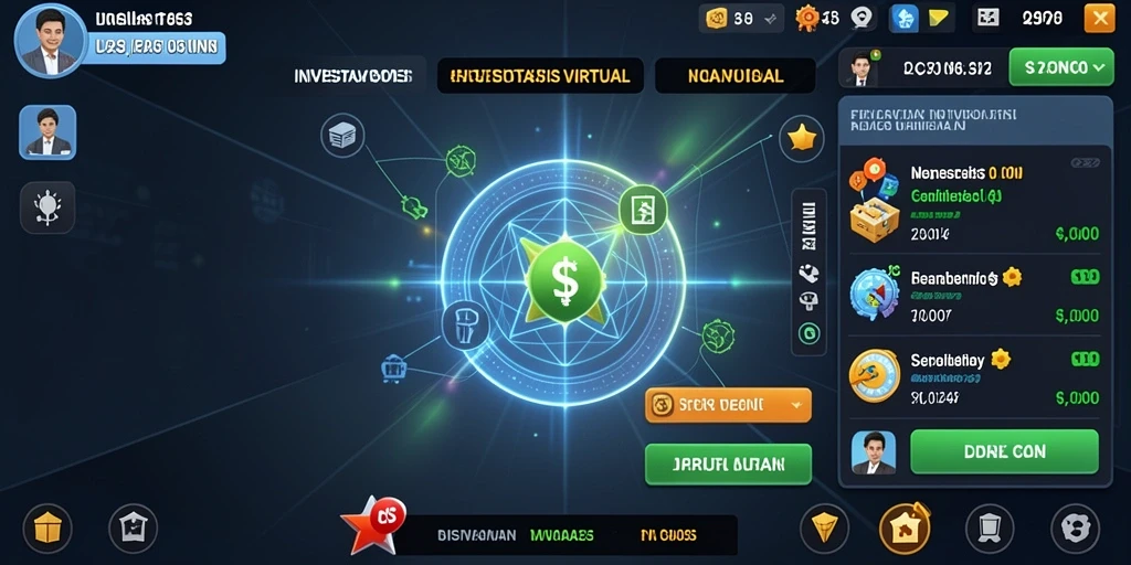 Tampilan antarmuka LUCKYMINO yang menarik.
