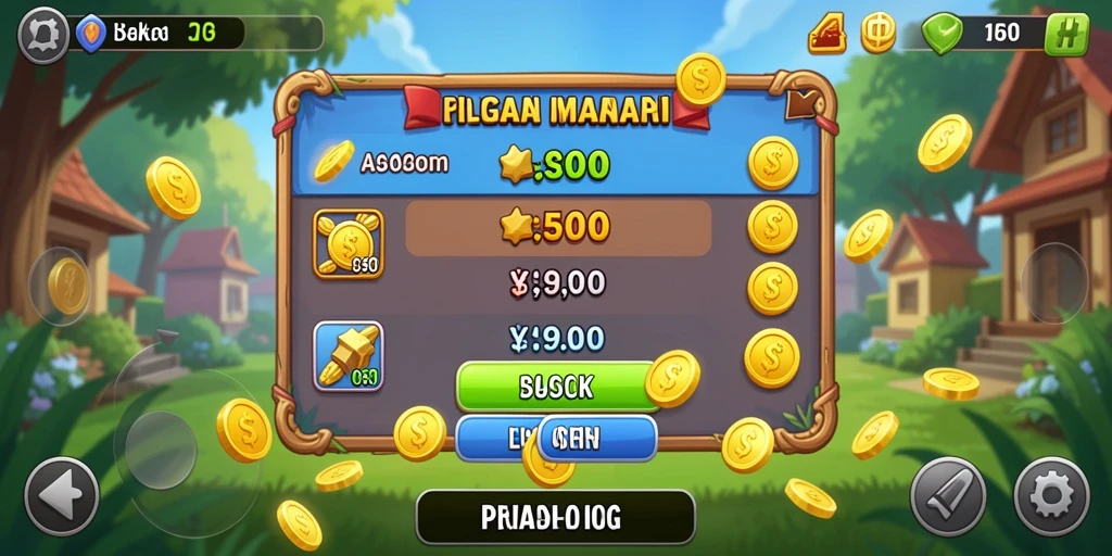 Tampilan antarmuka yang menarik dan modern.