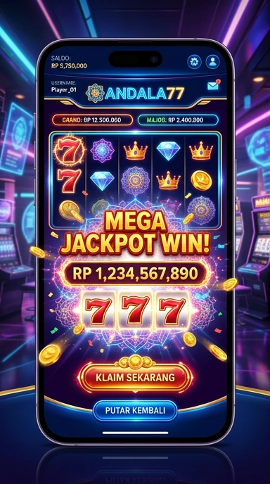 Cuplikan layar menu unduhan mandala77 untuk perangkat Android